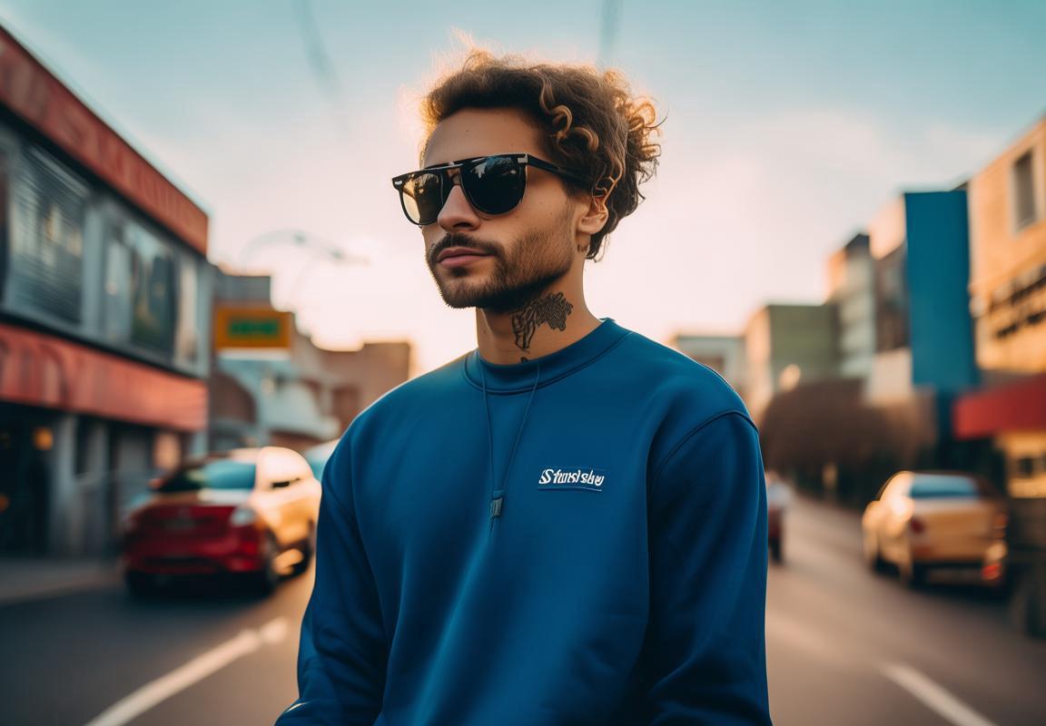 Stussy Sudadera Azul Marino: Oferta Especial para Deportistas y Amantes de la Moda en Guadalajara