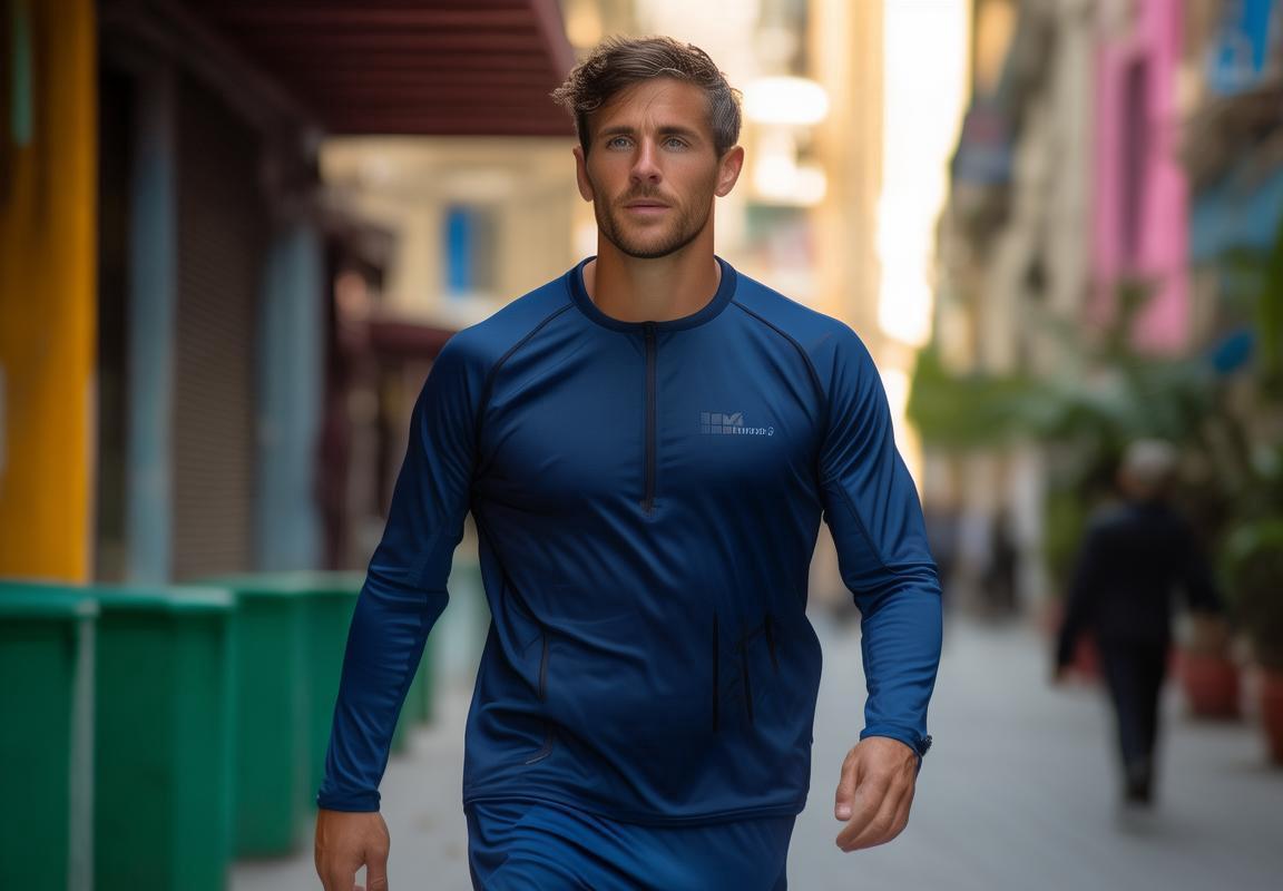 Oferta Exclusiva en Guadalajara: Jersey Azul Marino de Stussy para Running
