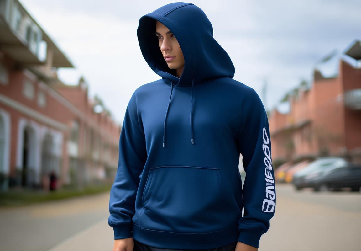 Sudadera Stussy Azul Marino para Hombres: Oferta Especial en Guadalajara para Running y Alo